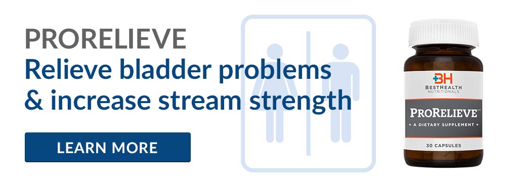 ProRelieve - Relieve bladder problems and increase stream strength